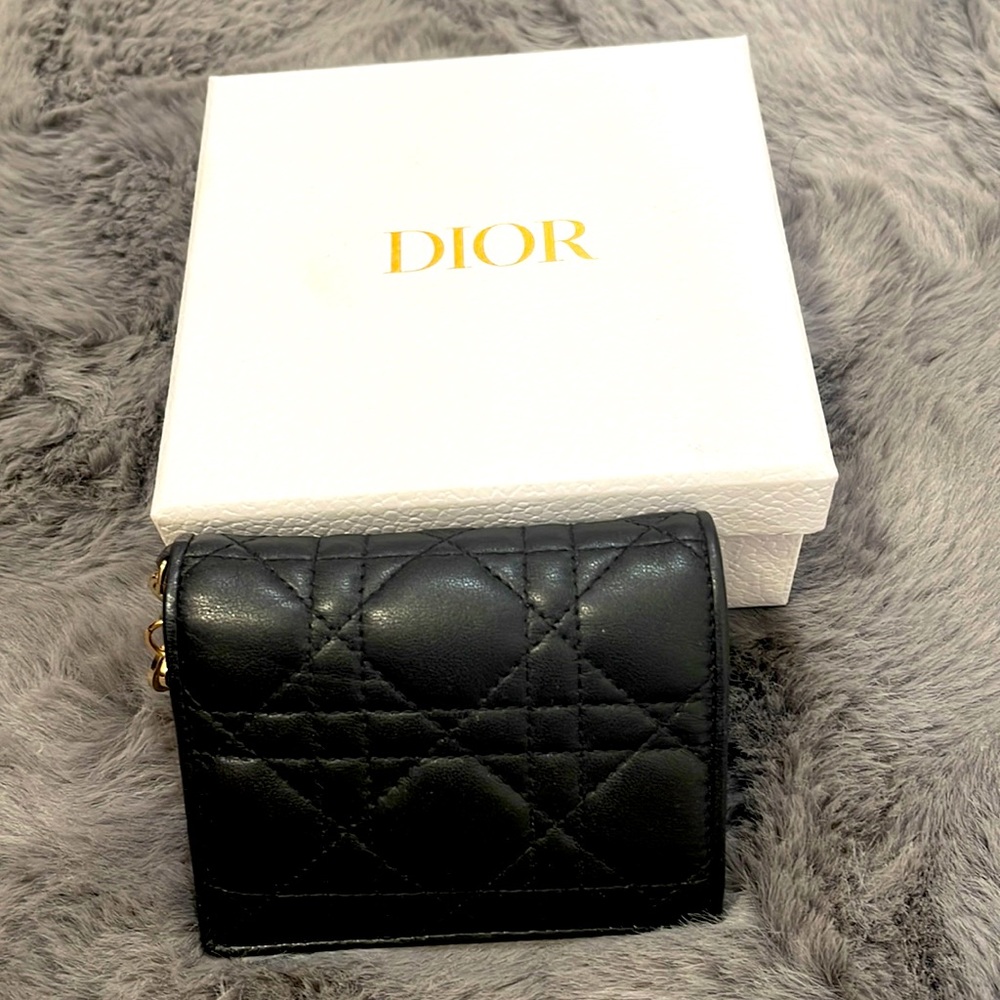 Dior mini lady wallet